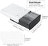 yuntop 1 Pcs Under Desk Drawer, Hidden Organizer, Plastic Self-adhesive Slide Out Storage Drawer for Office, Home