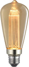 3W TORCHSTAR LED Vintage Edison Bulbs, ST64 Dimmable Light Bulb, 40W Equivalent, E26 Base, 2000K Soft Warm
