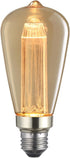 3W TORCHSTAR LED Vintage Edison Bulbs, ST64 Dimmable Light Bulb, 40W Equivalent, E26 Base, 2000K Soft Warm