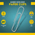 Paper Clips, Silver Paper Clips, 1 200 Pack
