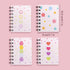 Small Spiral Notepad Cute Notebook, 8 Pack Kawaii Journals for Study, 80 Sheets, 160 Pages, Back to School Supplies