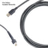 Sumicor RJ45 LS9203i LS3578 LS4008i ds9908 DS6700 (3m/9.84ft Barcode Scanner USB Cord Coiled Cable for Symbol Zebra