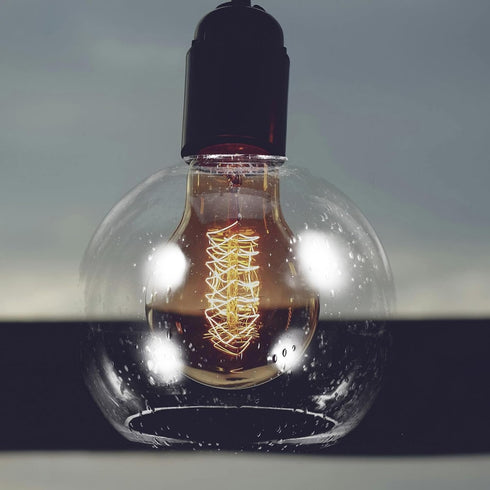 5.9 Inch ARTIBETTER Glass Globe Lampshade Replacement for Pendant Ceiling Lamp with Bubble Texture Clear Glass Shade