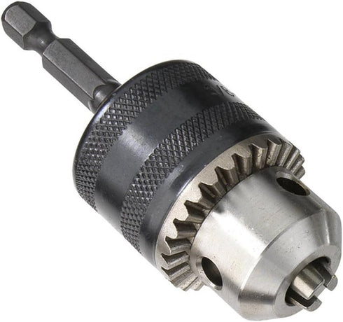 Yakamoz 0.6-6.5mm Drill Chuck Adapter Converter, 1/4" Quick Change Hex Shank Impact Driver Tool
