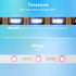Bluetooth RGBWW LED Lights for 32 Inch TV, RGB+Tunable White 3000K-6500K, App Control, Music Sync Indoor USB LED