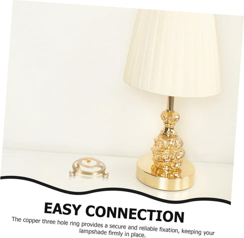 Durable Copper Lamp Socket Holder with Clip