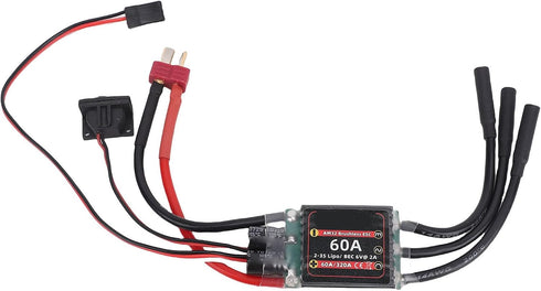60A AM32 3532 3542 2 3S Alomejor ESC, Open Source Firmware Electric Speed Controller for External Rotor Brushless