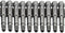 10pcs 50mm Long 1/4 Inch Hex Shank T25 Torx Head Magnetic Screw Driver Bit Set, Security Tamper Proof Tools