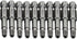 10pcs 50mm Long 1/4 Inch Hex Shank T25 Torx Head Magnetic Screw Driver Bit Set, Security Tamper Proof Tools