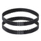 110Xl Series 025 55 Teeth Pitch 5.08mm Width 7mm Industrial Timing Belt, Pack of 2