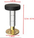 4 (4) Bedside Holder, Pcs Length Adjustable Self-Adhesive Absorb Shock and Prevent Shaking Fixator for Bed, Table