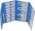 Accusize Industrial Tools 25 Pc Radius Gage Set with Holder, Fractional 1/64-1/2'' Gages, 3602-5021