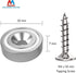 12 25 LB 0.79"*0.28" Countersunk 12 Counterparts Magnetpro Pieces Neodymium Magnets Force, Strong Magnets Size