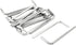 Luomorgo 20 Pcs 3mm/1/8 Inch Allen Wrench, Heavy Duty Steel Hex Key Wrench Tool for Repairing