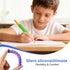 8-Pack Textured Silicone Pencil GripsSensory Fidget Sleeves for Kids& Adults,ADHD &Autism Anxiety Relief,Quiet