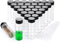 30ml Clear Small Glass Vials, 30pcs with Screw Caps