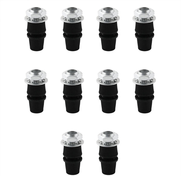 HJGarden 10PCS Lamp Head Lock Wire Buckle Screw DIY Power Cord Retainer Joint