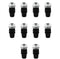 HJGarden 10PCS Lamp Head Lock Wire Buckle Screw DIY Power Cord Retainer Joint