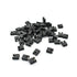 ZYAMY 30pcs Black Jumper Caps 2.54mm Standard Circuit Board Shunts Short Circuit Connection Pin Blocks