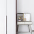 uxcell 10pcs Matte White Edge Finger Pulls for Cabinets, 160mm/6.3in Hole Center, Hidden Cabinet Handle