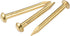 uxcell Small Tiny Hardware Brass Nails, 2mmx20mm(DxL) for DIY Wooden Boxes Accessories, 60pcs