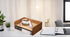 Wood Stackable Paper Trays for Office Supplies - 2 Set Wooden Desktop File Folder Holder Tray for Letter Document
