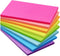 Sticky Notes 3x5 inch, Bright Colors, Self-Stick Pads, 8 Pads/Pack, 50 Sheets/Pad, Total 400 Sheets