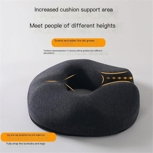 Generic Tailbone (16.5"x15"x3.35")(Green) Orthopedic Donut Seat Cushion for Pain Relief - Hemorrhoids, Postpartum