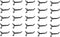JSP Manufacturing 2" Plastic Pegboard Hooks, Black for Garage, Tools, Storage, Organization, and Crafts (25)