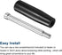 uxcell Revolving Handle Grip, 1Pcs M10x100mm Threaded Handwheel Screw Knobs for Lathe Milling Machine