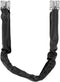 Don-Jo HDCC-2512 Steel Heavy Duty Crash Chain - Gray Vinyl Cover, Satin Chrome Plated, 25-1/2" Length