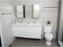 5 Set, AB-BR817-SN Amazon Basics Piece Bathroom Hardware Satin Nickel, Towel Bar, Toilet Paper Holder, Towel Ring, Robe