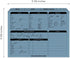 Blue Real Estate Folders, 25 Preprinted Property Listing Folders, 9 5/8" x 11 3/4" Seller Buyer Checklist
