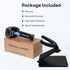 Rabitpos 1D 2D 2.4G CMOS QR Code Scanner with Foldable Stand, Barcode Scanner Wireless & USB Wired Connection, Handheld