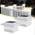 T-SUN Solar Post Cap Lights, Waterproof Outdoor Solar Powered Deck Fence Post