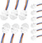 hiSpkNix 12 Pack Motion Sensor Switch 85-265V 40W, PIR Wall/Ceiling Mount with 30s
