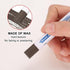 6 4-9 HARFINGTON Wood Filler Sticks Colors Wooden Wax Touch Up Furniture Repair Crayons for Medium Brown