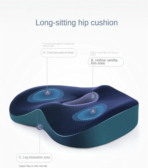 LIONICE 2023 Premium Soft Hip Support Pillow - New Soft Hip Support Butt Cushion Seat for Desk Chair, Ergonomic Memory