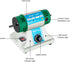 320W Jewelry Polisher, Bench Buffer Polisher Jewelry Grinder Bench Lathe Polishing Buffing Machine Variable Speed