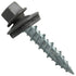 Metal Roofing Screws: (250) 10 x 1" Charcoal Hex Head Sheet Metal Roof Screw with EPDM Washer