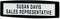Fellowes Partition Additions Name Plate (75906)