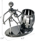 Metal Pencil Holder, Office Supply Pen Organizer Desktop Decoration Stand Container (Violin)