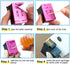 Printer Ink Dye Refill Kit for HP 61 60 62 63 950 902 564 920 901 940, 2 Black, 1 Cyan, 1 Magenta, 1 Yellow, 100ML x5