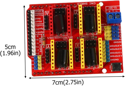 2pcs A4988 3D Driver Expansion Board Stepper Motor Controller for Printer CNC Engraver Control Compatible with Marlin