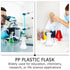 12pcs Flask Bottle Kit, Learning Mouth Supplies, Erlenmeyer Wide Triangular Bottles for Scientific Use