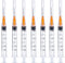 100 Pack 3ml 25 Gauge 5/8 Inch Sample Measuring Dispensing Lab Utensils for Industrial, Scientific Research