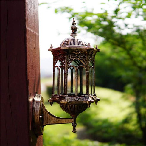 DDBESSIC E27 Rustic Light Fixtures Exterior Industrial Vintage Wall Sconce Fixtures IP44 Waterproof