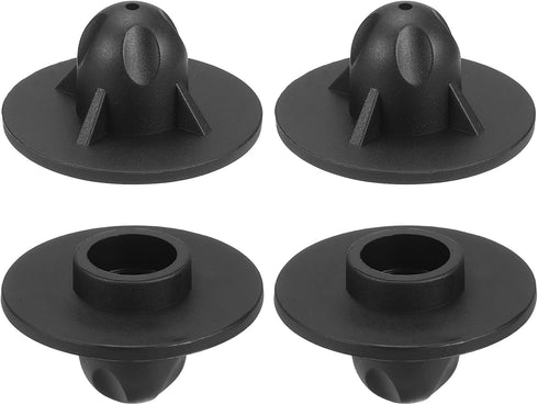uxcell 4Pcs Camping Chair Foot Cover, 0.63 Inch Plastic Table Legs Feet