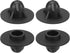 uxcell 4Pcs Camping Chair Foot Cover, 0.63 Inch Plastic Table Legs Feet