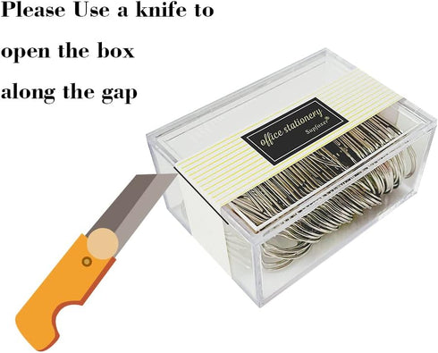 Silver Jumbo Paper Clips, 50pcs, 50mm/2" Large Wide Non Skid Smooth Finish Steel Wire Office Supply Accessories